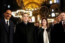 Στην Αγία Σοφία ο Τσίπρας - Οι πρώτες εικόνες