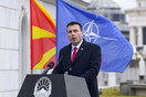 Δίπλα στη σημαία του ΝΑΤΟ ο Ζάεφ αποκάλεσε τη χώρα «Βόρεια Μακεδονία»