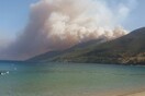 Σε πύρινο κλοιό η ανατολική Μάνη