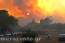 Ζάκυνθος: Έξω από το χωριό του Αγαλά έφτασε η μεγάλη πυρκαγιά