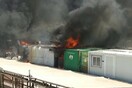 Εξέγερση μεταναστών και προσφύγων στη Μόρια - Επεισόδια, χημικά και μεγάλη φωτιά