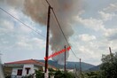 Κορινθία: Περιορίστηκε η πυρκαγιά στο Ρυτό (upd)