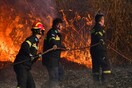 Σε εξέλιξη πυρκαγιά στη Θάσο