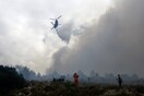 Λάρισα: Σε εξέλιξη βρίσκεται η φωτιά σε αγροτική περιοχή με ελαιώνες