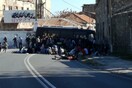 Ένταση στη Μόρια με κινητοποίηση μεταναστών και προσφύγων από τον καταυλισμό