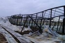 Καταστροφές σε καλλιέργειες και θερμοκήπια στην Κρήτη από ανεμοστρόβιλο- Βίντεο