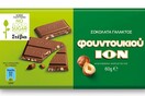 Σοκολάτα γάλακτος ION στέβια με φουντούκια