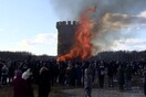 Ρωσία: Έκαψαν αντίγραφο της Βαστίλης