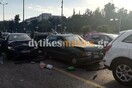 Καραμπόλα με τραυματίες στην Βασιλίσσης Σοφίας - Συγκρούστηκαν αυτοκίνητα και μια μηχανή