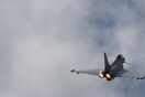 Eurofighter: Η πτώση μετά τη μοιραία σύγκρουση των αεροσκαφών