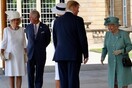 Στα ανάκτορα του Μπάκιγχαμ ο Τραμπ - Τον υποδέχθηκαν η Ελισάβετ με τον Κάρολο