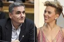 O Τσακαλώτος σχολιάζει τον αρραβώνα της Σκάρλετ Γιόχανσον