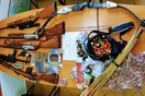 Ολόκληρο οπλοστάσιο σε σπίτι στο Αγρίνιο - Βαλλιστική για δύο πολεμικά όπλα