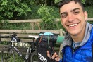 Έλληνας φοιτητής επέστρεψε από τη Σκωτία με ποδήλατο - 3.500 χλμ σε 48 ημέρες