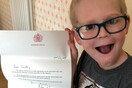 Βρετανία: 7χρονος έφτιαξε κρυπτόλεξο στην Ελισάβετ «για να μη νιώθει μόνη» - Κι εκείνη του απάντησε
