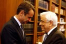 Εντολή σχηματισμού κυβέρνησης στον Μητσοτάκη
