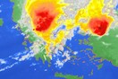 Δορυφόρος κατέγραψε την φονική καταιγίδα στην Χαλκιδική - ΒΙΝΤΕΟ