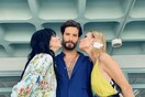 GNTM 3: Οι πρώτες backstage φωτογραφίες των κριτών με τον Γιώργο Καράβα