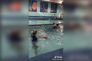 Αφήνει να πετάξουν τον 8 μηνών γιο της σε πισίνα - Το viral βίντεο στο TikTok και η αλήθεια από πίσω