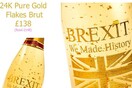 Γαλλική εταιρεία πουλάει κρασί για τον εορτασμό του Brexit, σε αριθμημένες φιάλες με νιφάδες χρυσού