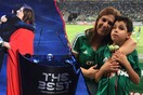 Καλύτερη οπαδός της χρονιάς η μητέρα που περιγράφει ποδοσφαιρικούς αγώνες στον τυφλό γιο της