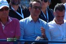 Ο Μητσοτάκης βλέπει Τσιτσιπά στο Τατόι στο Davis Cup