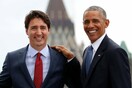 Ο Μπαράκ Ομπάμα προτρέπει τους καναδούς να ψηφίσουν ξανά τον Τρουντό