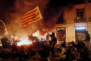 Πεδίο μάχης η Βαρκελώνη - Άγρια νύχτα με οδομαχίες και επεισόδια (ΦΩΤΟΓΡΑΦΙΕΣ)