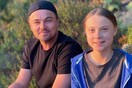 «Είναι ηγέτιδα» - Ο Λεονάρντο Ντι Κάπριο φωτογραφίζεται με την Γκρέτα Τούνμπεργκ και δηλώνει θαυμαστής της