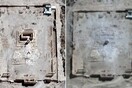 Δορυφορικές φωτογραφίες επιβεβαιώνουν την καταστροφή του ναού στην Παλμύρα