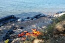 Περιβαλλοντική «βόμβα» στα νησιά από τις πλαστικές βάρκες των προσφύγων