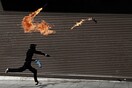Οι εικόνες καταστροφής και βίας στο Σύνταγμα σήμερα