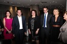 Αλέξης Τσίπρας και Περιστέρα Μπαζιάνα για πρώτη φορά στο ίδιο τραπέζι με τον Κυριάκο Μητσοτάκη και την Μαρέβα