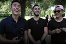 Μιλώντας με αρρωστάκια του Pokemon Go στο Σέντραλ Παρκ της Νέας Υόρκης
