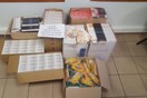 Χιλιάδες πακέτα από λαθραία τσιγάρα κατασχέθηκαν σε σπίτι της Θεσσαλονίκης