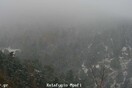 Χιονίζει στην Πάρνηθα - Φωτογραφίες από το Μπάφι