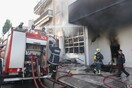 Μεγάλη φωτιά σε αποθήκη ηλεκτρικών ειδών στο Περιστέρι(UPD)