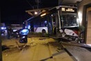Βίντεο από την «εισβολή» του λεωφορείου του ΟΑΣΘ σε καφετέρια