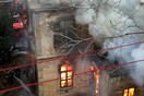 Θεσσαλονίκη: Καταστράφηκε ολοσχερώς από τη φωτιά το κτίριο που τελούσε υπό κατάληψη