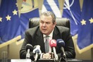 Καμμένος: Θα ενημερώσω ΕΕ και ΝΑΤΟ για τη δήλωση του αντιπροέδρου της Τουρκίας περί απαγωγής των οκτώ