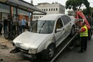 Αυτοκίνητο έπεσε σε στάση λεωφορείου στην Μεταμόρφωση - Ένας νεκρός και τραυματίες (upd)