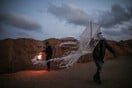 Πύρινοι χαρταετοί κατά ισραηλινών drones