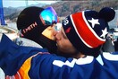 Το φιλί του Gus Kenworthy στον σύντροφό του περνά ως ιστορική LGBTQI+ στιγμή για τους Χειμερινούς Ολυμπιακούς
