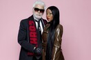 Η Nicki Minaj φωτογραφίζεται από τον Karl Lagerfeld