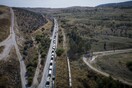 Οι τεράστιες ουρές απορριμματοφόρων στον ΧΥΤΑ Φυλής