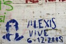 Στένσιλ με τον Αλέξη Γρηγορόπουλο στους τοίχους της Νάπολης