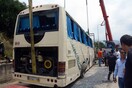 Παραλίγο τραγωδία στη Δράμα - 14 τραυματίες από τροχαίο με λεωφορείο των ΚΤΕΛ