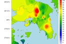 Τα 120 χιλιόμετρα ανά ώρα έφτασαν οι άνεμοι τη Δευτέρα στην Αττική