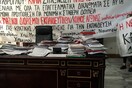 Κατάληψη μαθητών και εκπαιδευτικών στο υπουργείο Παιδείας (ΦΩΤΟΓΡΑΦΙΕΣ)