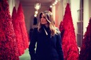 Χριστούγεννα στο Λευκό Οίκο - Η Μελάνια αποκάλυψε τον εντυπωσιακό στολισμό